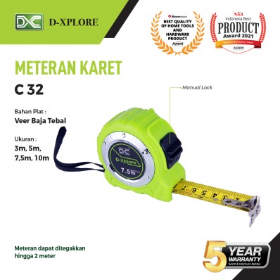 Meteran C32 (Manual Lock) D-Xplore