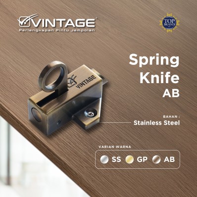 SPRING KNIFE / SLOT JENDELA VINTAGE