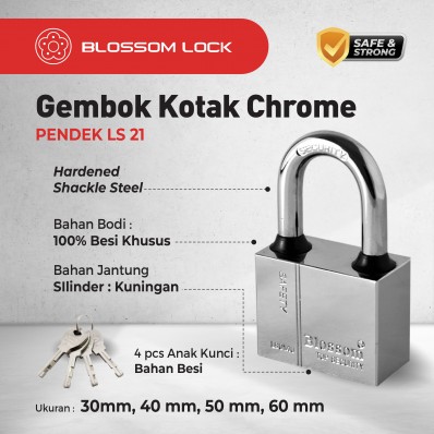 GEMBOK KOTAK PINTU PAGAR ANTI MALING BLOSSOM