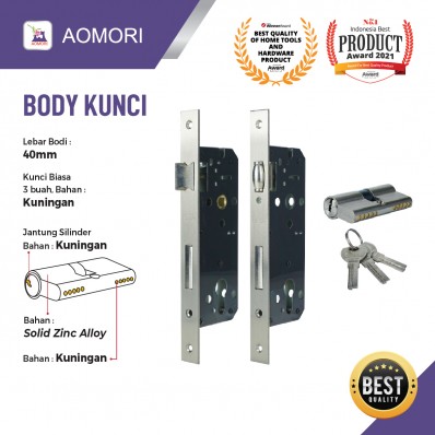 BODY KUNCI PINTU BESI AOMORI