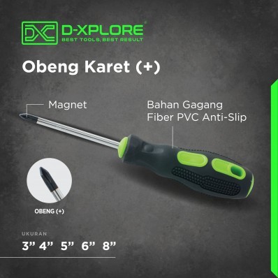 OBENG KARET 919 D-XPLORE (+) Plus