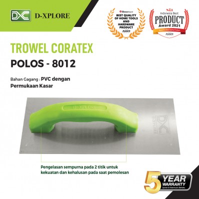 CETOK SEMEN TROWEL CORATEX POLOS D-XPLORE