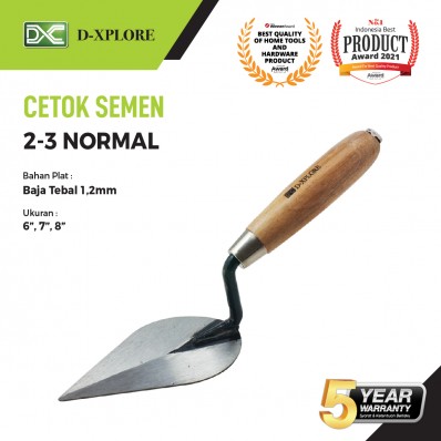 CETOK SEMEN GAGANG KAYU BENTUK NORMAL D-XPLORE