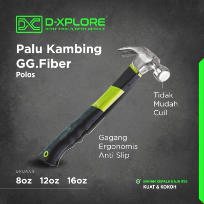 PALU KAMBING POLOS GAGANG PVC D-XPLORE