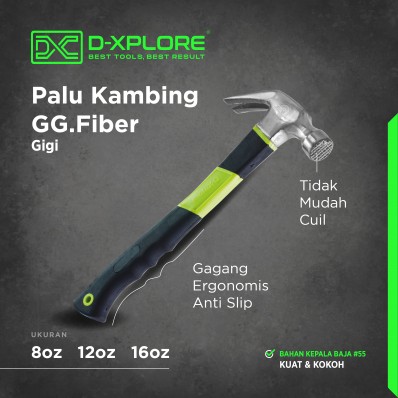 PALU KAMBING GIGI GAGANG PVC D-XPLORE