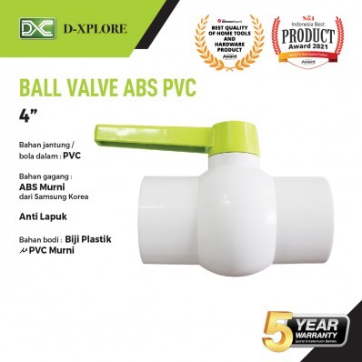 STOP KRAN AIR BALLVALVE D-XPLORE