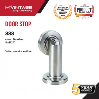 DOOR STOP / PENAHAN PINTU STAINLESS STEEL 888 VINTAGE