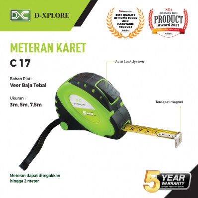METERAN KARET C17 D-XPLORE