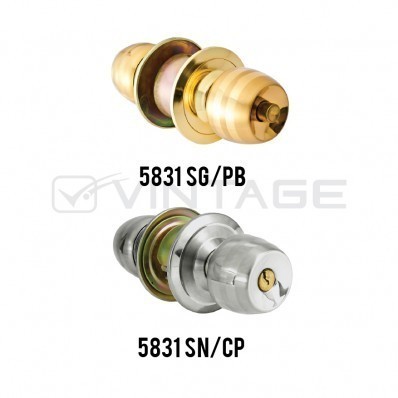 GAGANG PINTU BULAT STAINLESS STEEL VINTAGE 5831