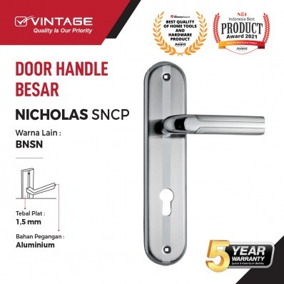 HANDLE PINTU RUMAH BESAR VINTAGE NICHOLAS