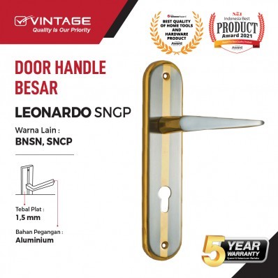 HANDLE PINTU RUMAH BESAR VINTAGE LEONARDO