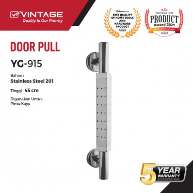 GAGANG PINTU KAYU MINIMALIS STAINLESS STEEL VINTAGE YG 915