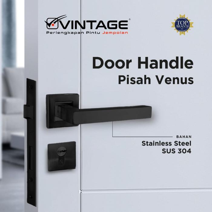 HANDLE PINTU RUMAH MINIMALIS VINTAGE VENUS
