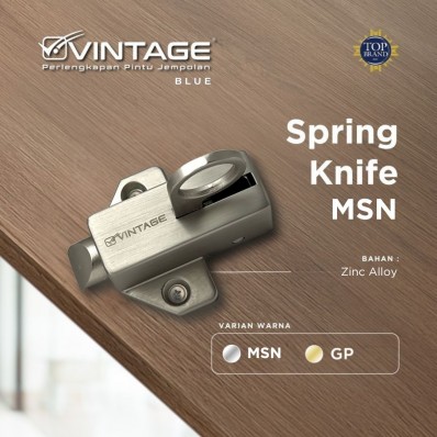 SPRING KNIFE / SLOT JENDELA VINTAGE BLUE