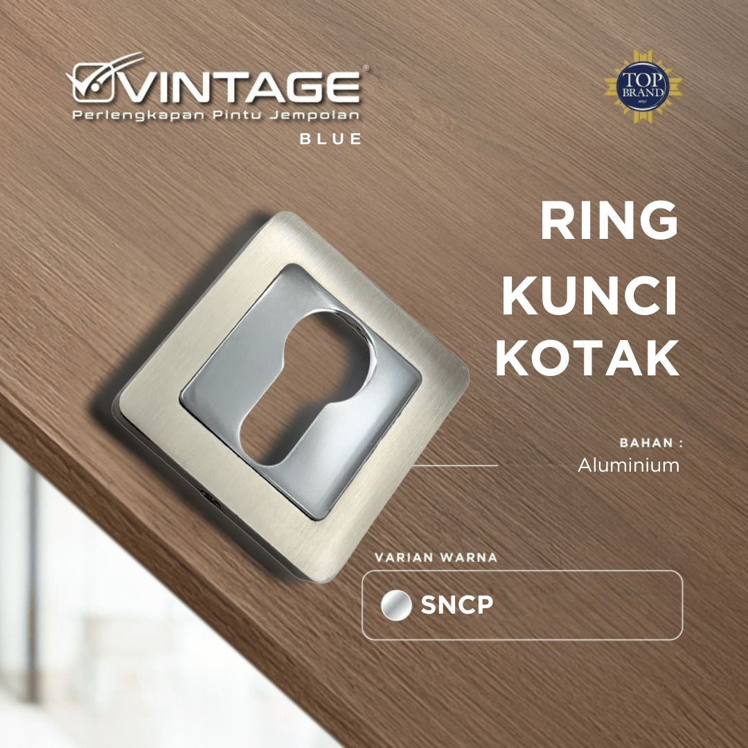 RING KUNCI PINTU ALUMINIUM VINTAGE