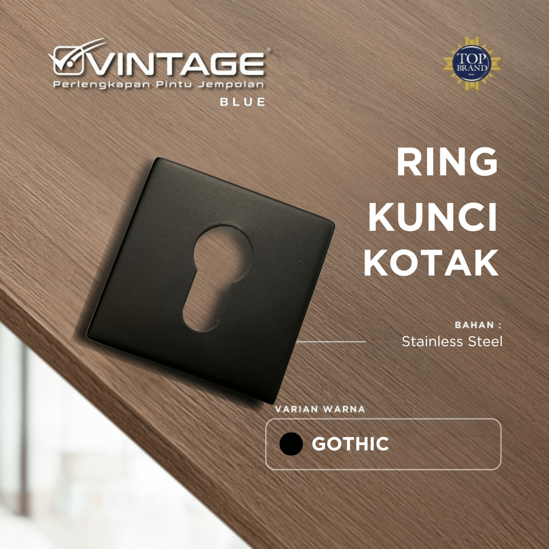 RING KUNCI PINTU STAINLESS STEEL VINTAGE