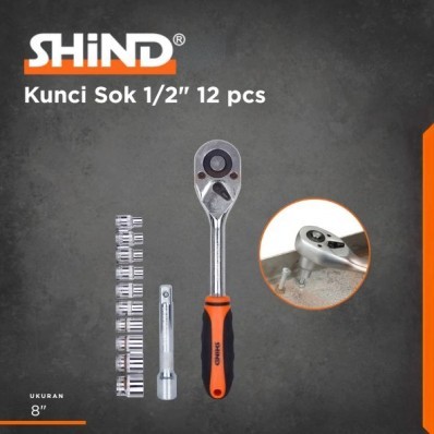 Kunci Sok 1/2 12 pcs