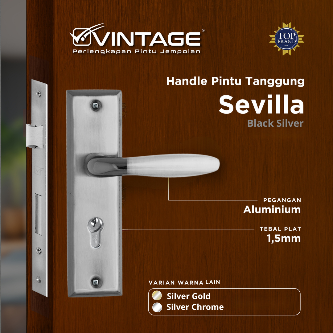 HANDLE PINTU RUMAH TANGGUNG VINTAGE SEVILLA