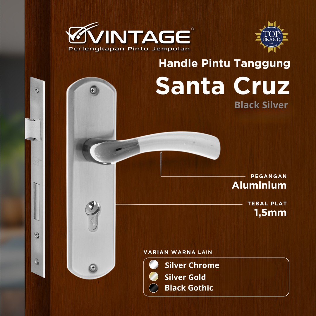HANDLE PINTU RUMAH TANGGUNG VINTAGE SANTA CRUZ