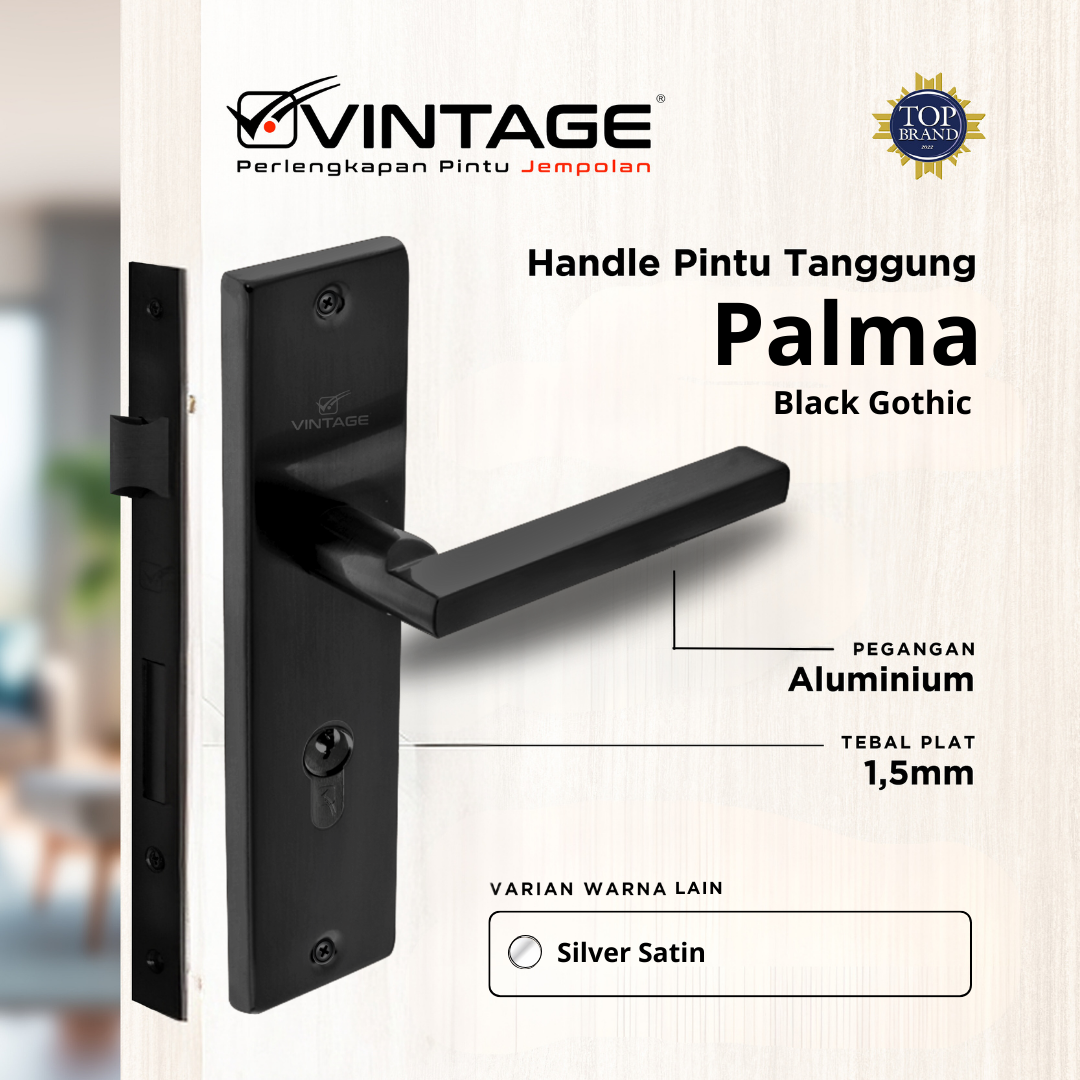 HANDLE PINTU RUMAH TANGGUNG VINTAGE PALMA