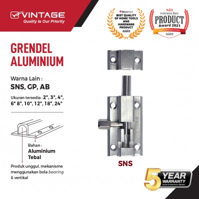 GRENDEL ALUMINIUM SILVER VINTAGE