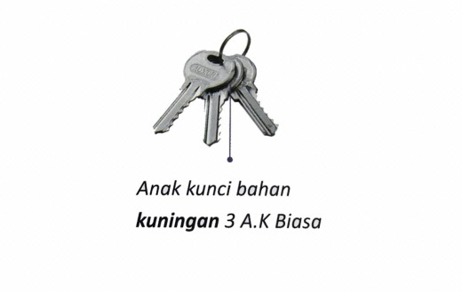 BAHAN ANAK KUNCI