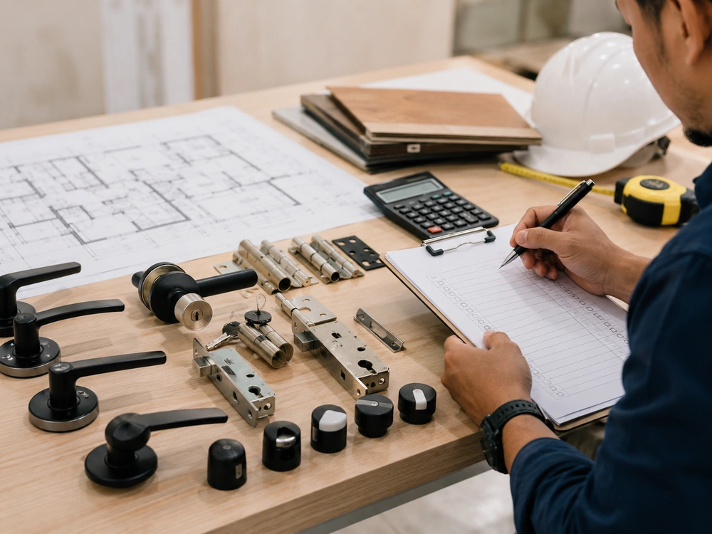 Checklist Aksesoris Pintu