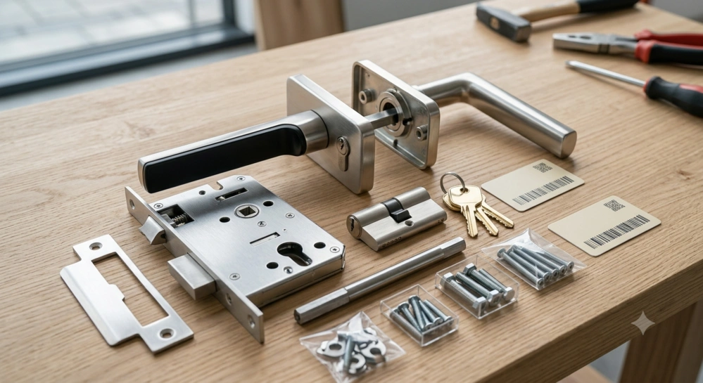 Komponen Handle Pintu