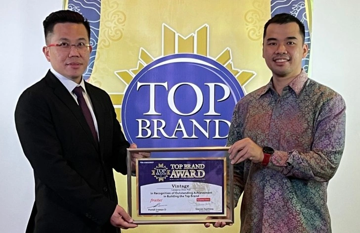 Vintage Meraih Top Brand Award